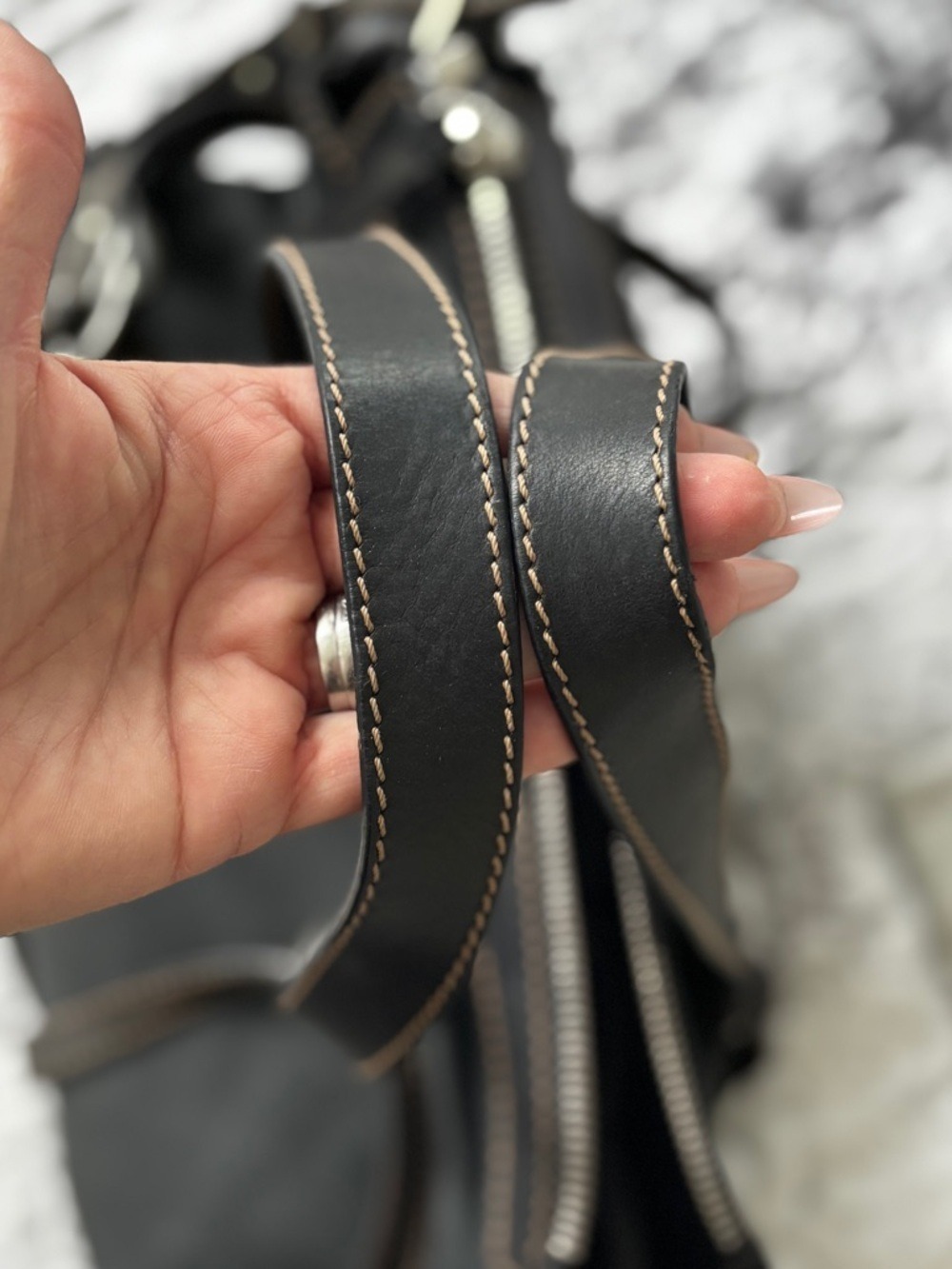 HOGAN By Tod’s leather bag - Picture 6 of 9